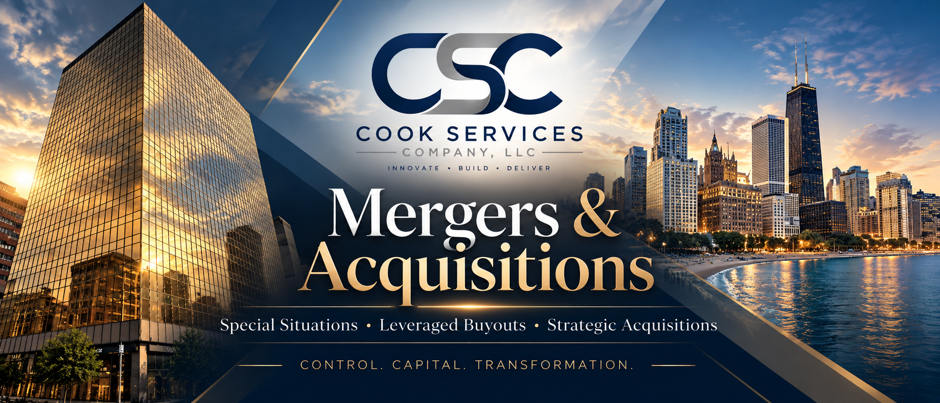 Cook Services Company Mergers & Acquisitions — Special Situations, Leveraged Buyouts, Strategic Acquisitions